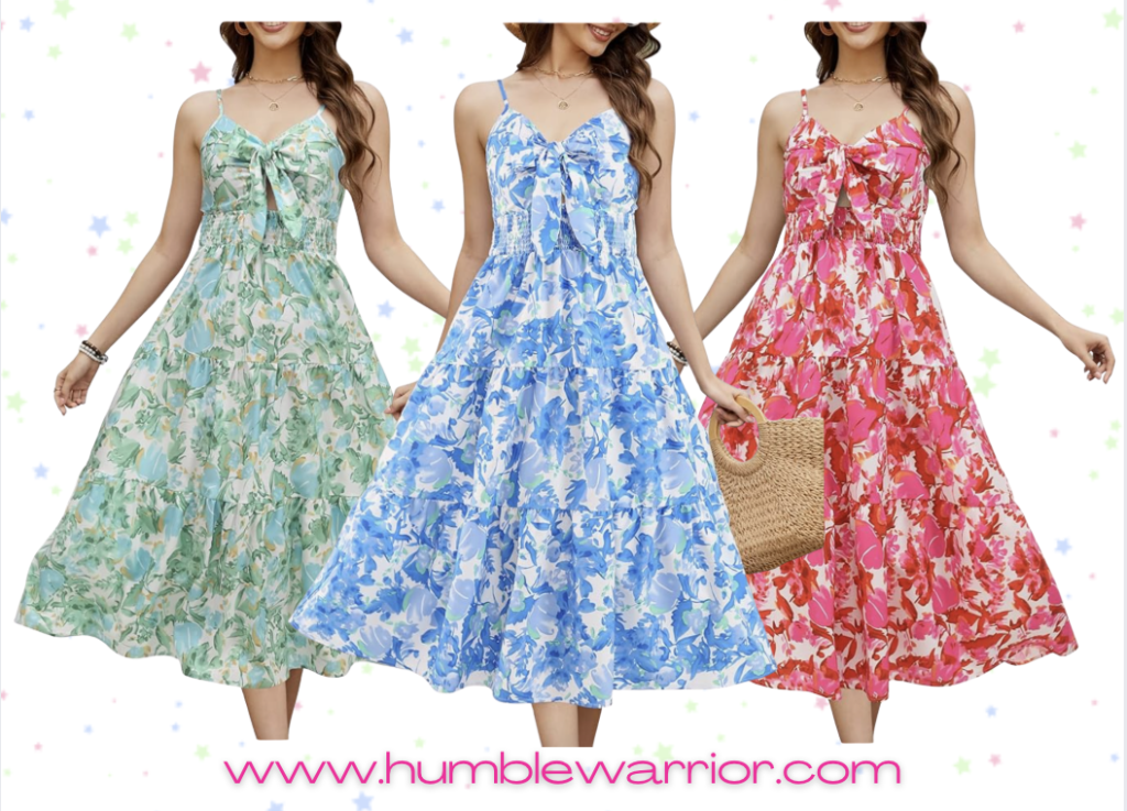 The Gardenwed Floral Print Maxi Dress!